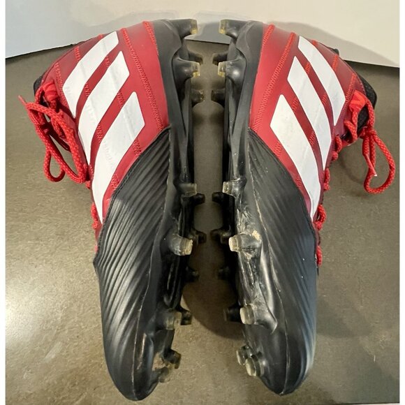 Adidas Freak X Carbon Mid Football Cleats Men’s Size 11 Black Red & White - Picture 9 of 9